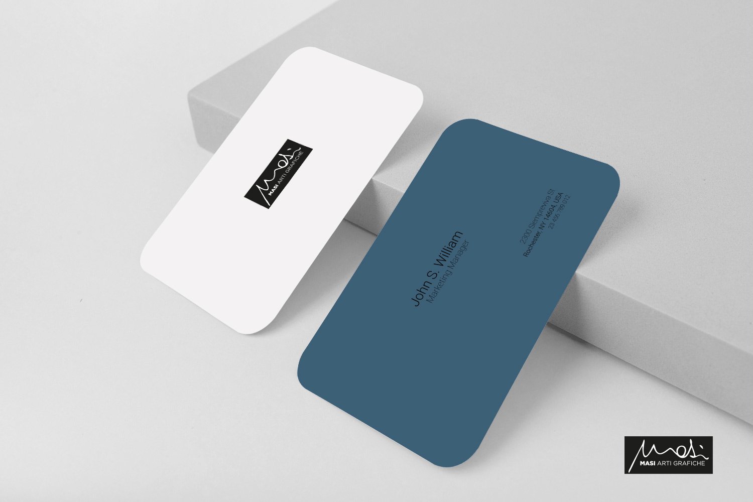 Biglietti presentazione sagomati